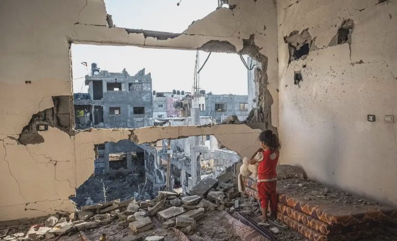 Kinderen leiden honger in Gaza